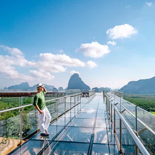 OHO! PHANG-NGA+AIR PLANE BEACH + SKYWALK /A/